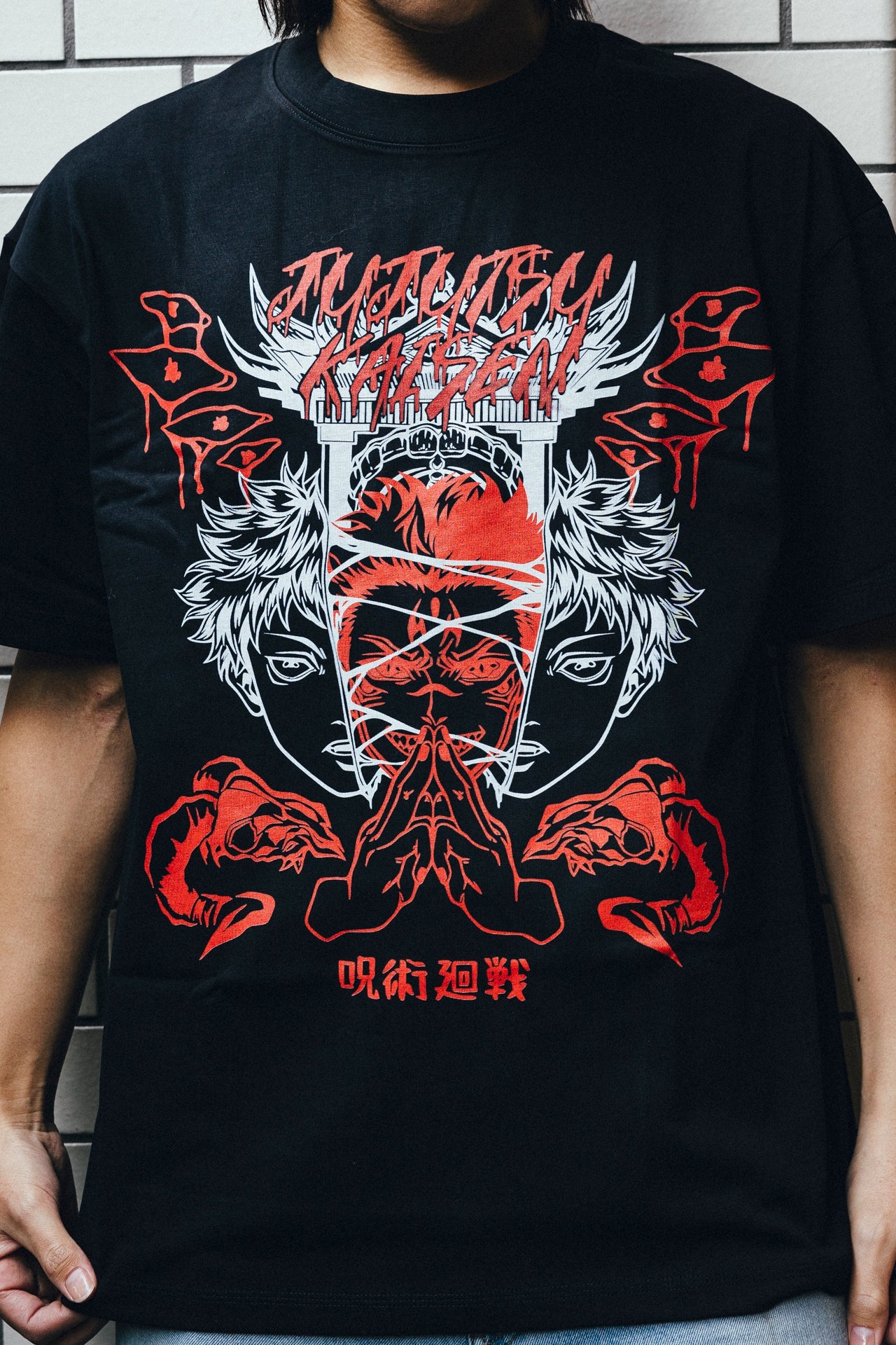 SUKUNA INCARNATION OVERSIZE T-SHİRT-JUJİTSU KAİSEN