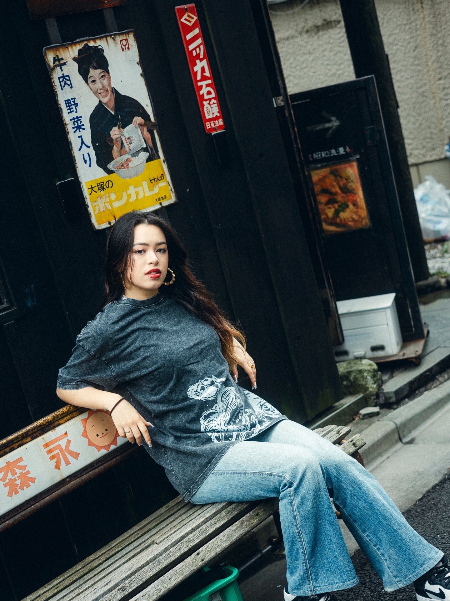 FOUNDING TITAN VINTAGE OVERSIZE T-SHİRT-ATTACK ON TİTAN