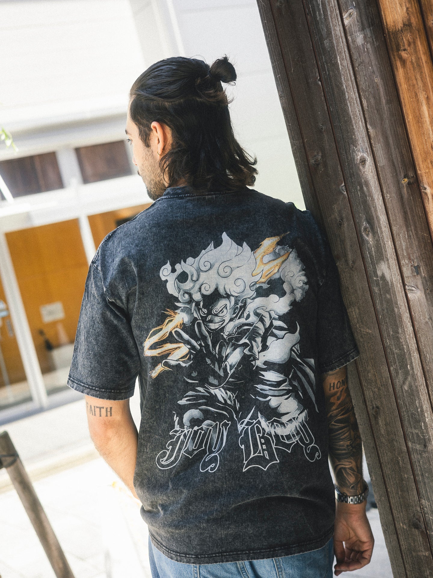 SUN GOD VINTAGE OVERSIZE T-SHİRT-ONE PİECE