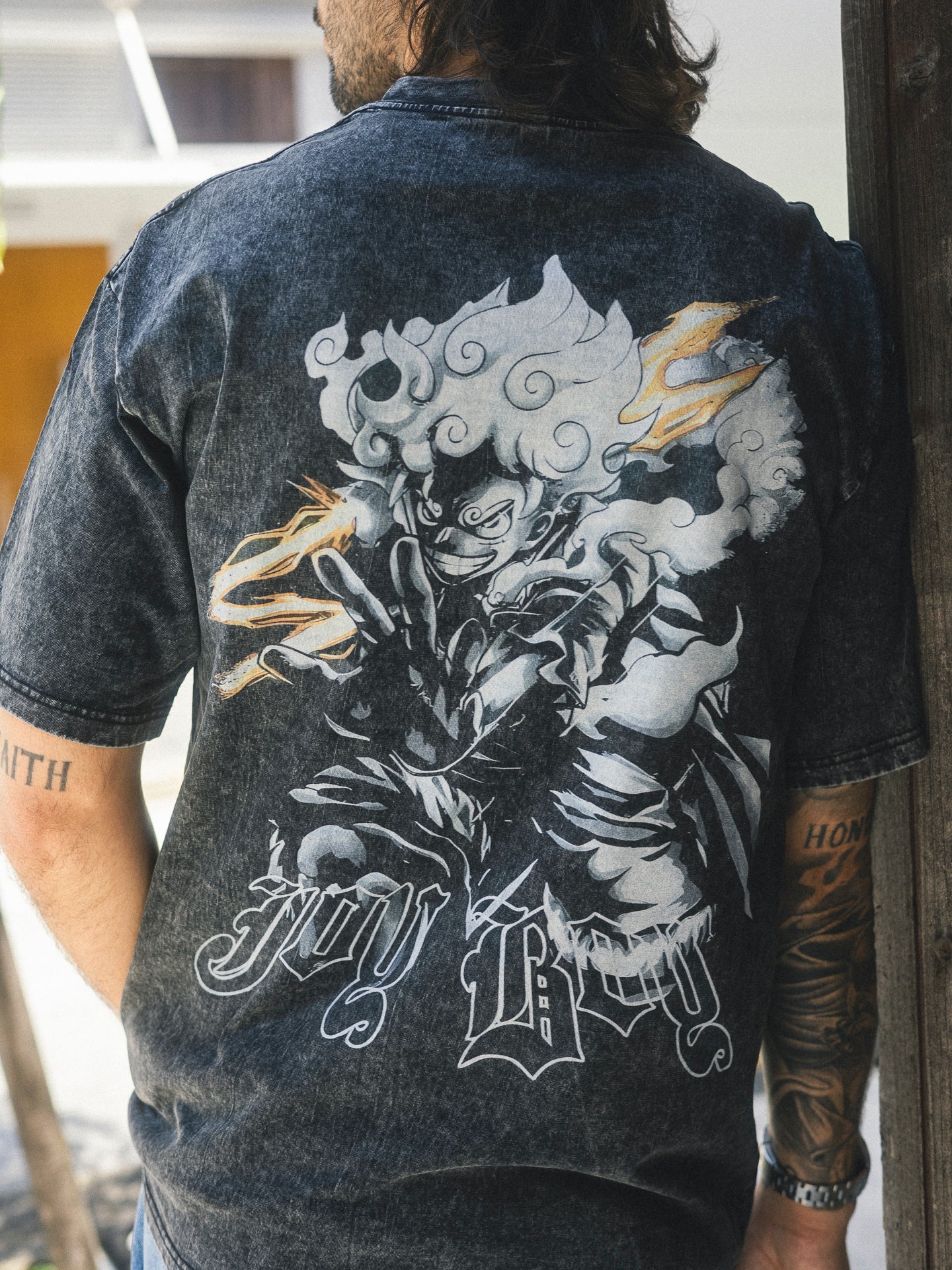 SUN GOD VINTAGE OVERSIZE T-SHİRT-ONE PİECE