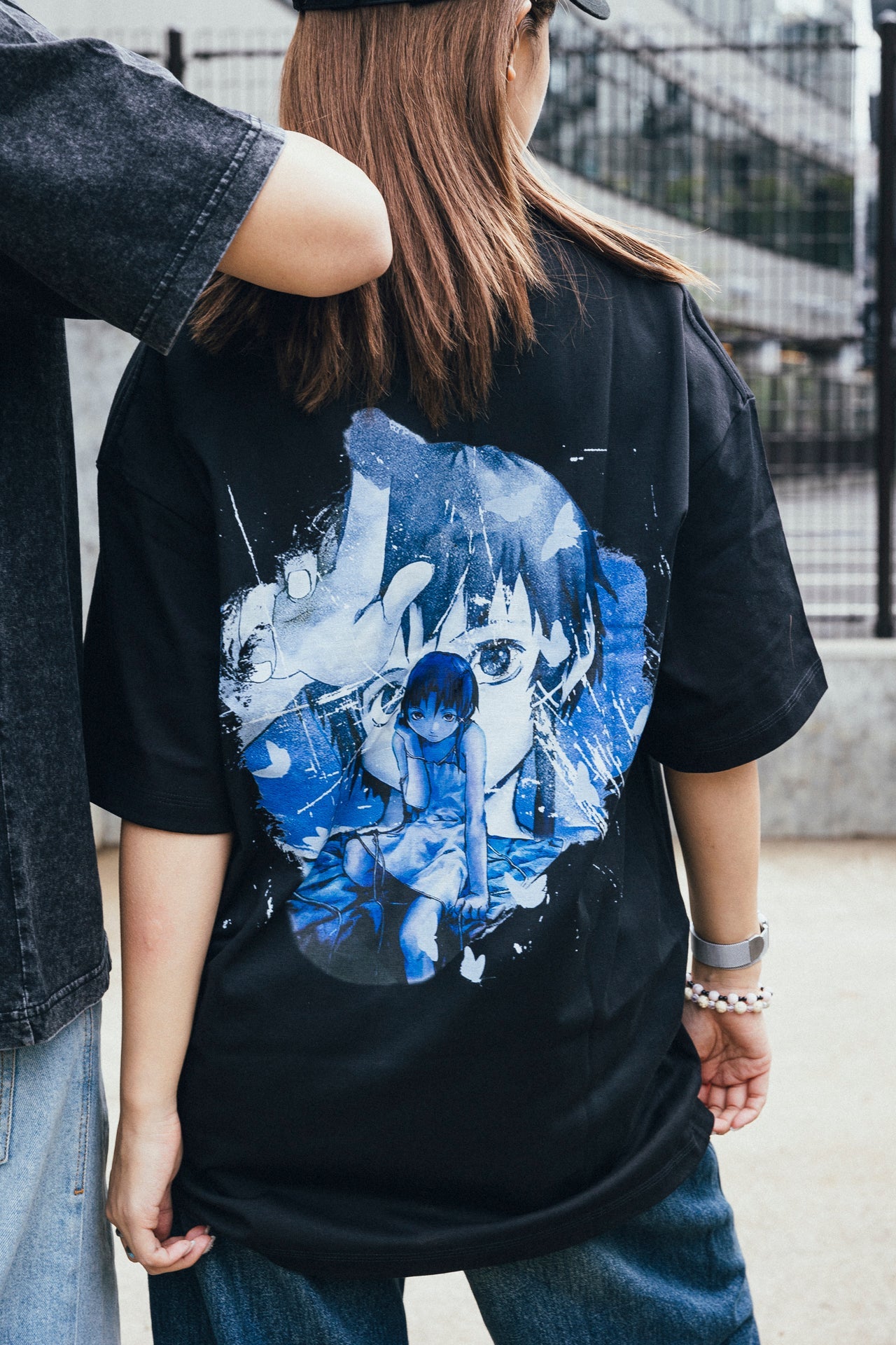 LAIN OVERSIZE T-SHİRT