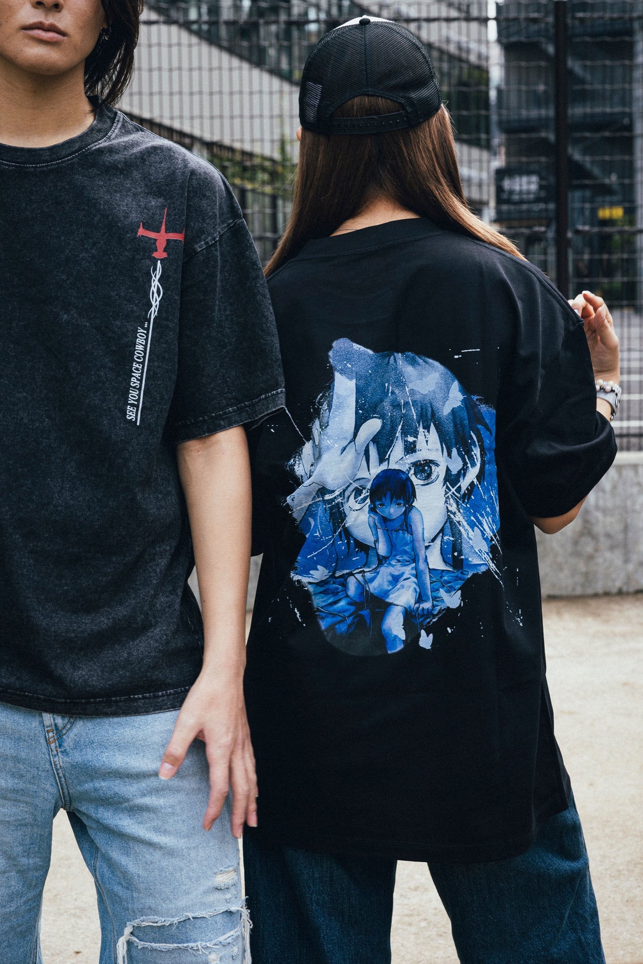 LAIN OVERSIZE T-SHİRT