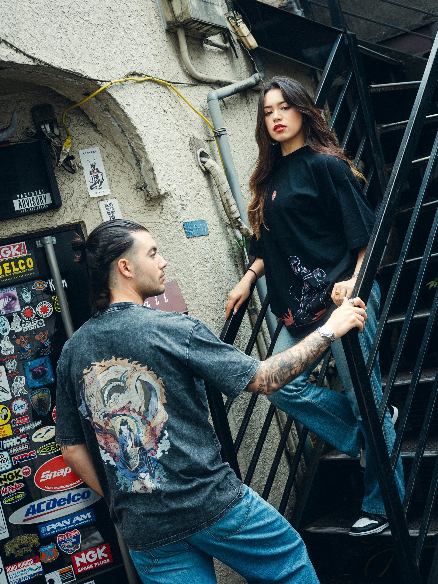 GETO MASSACRE VINTAGE OVERSIZE T-SHİRT-JUJİTSU KAİSEN