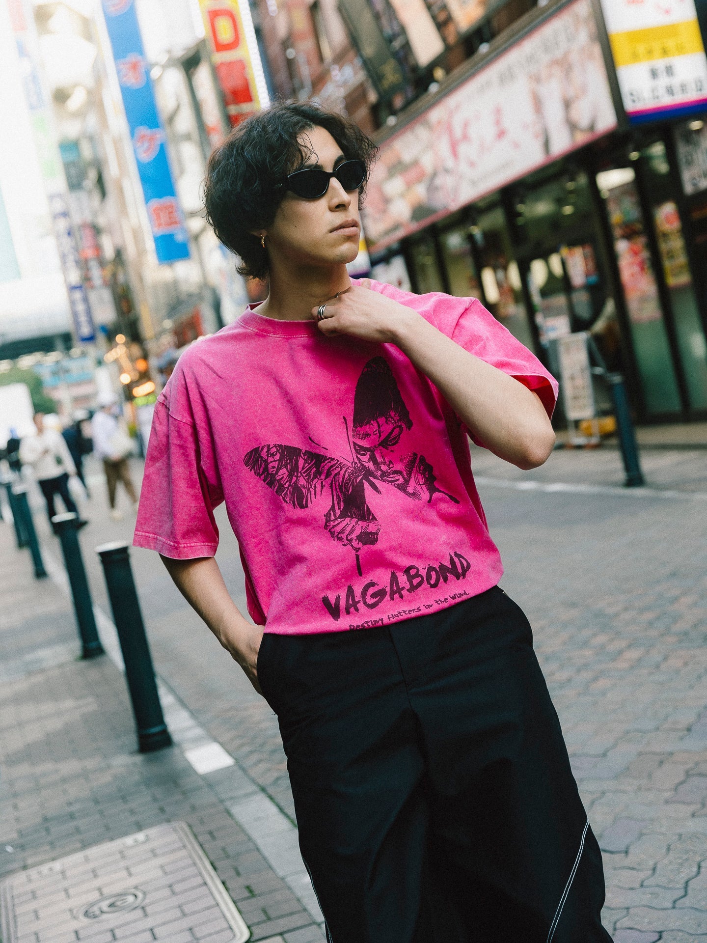 Vagabond 2-Sided Vintage T-SHİRT-Musashİ