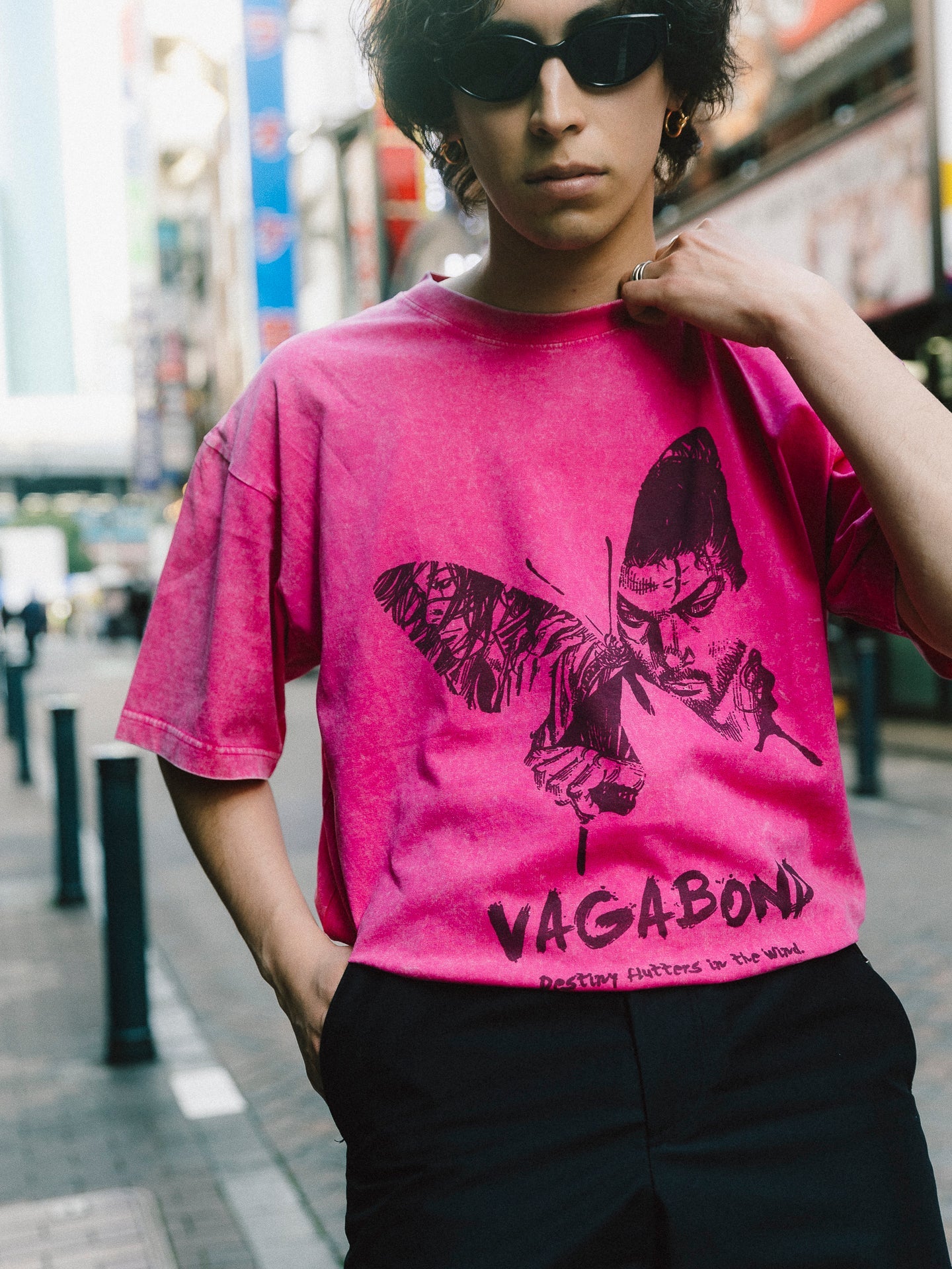 Vagabond 2-Sided Vintage T-SHİRT-Musashİ