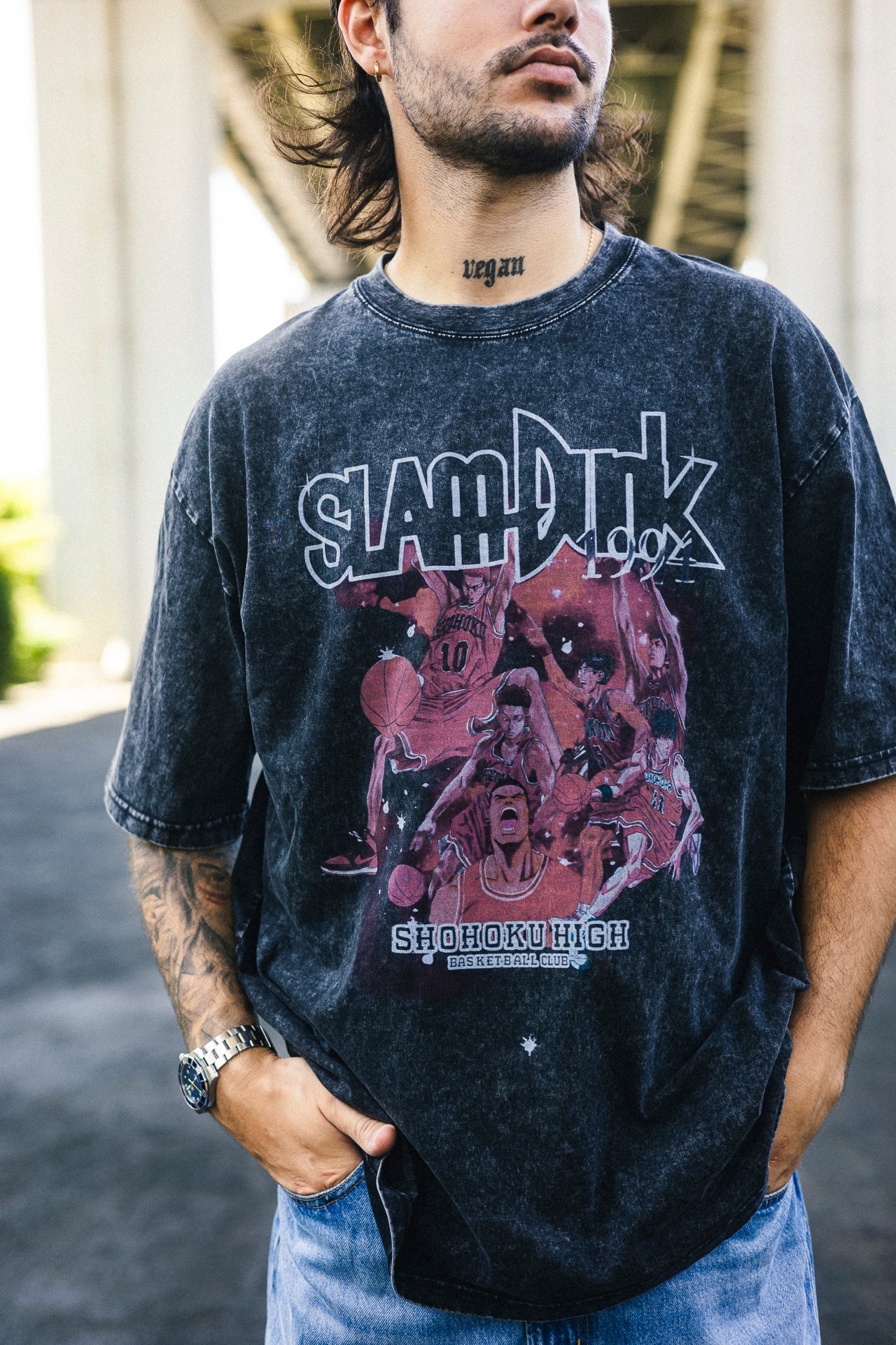 SLAM DUNK VINTAGE T-SHİRT
