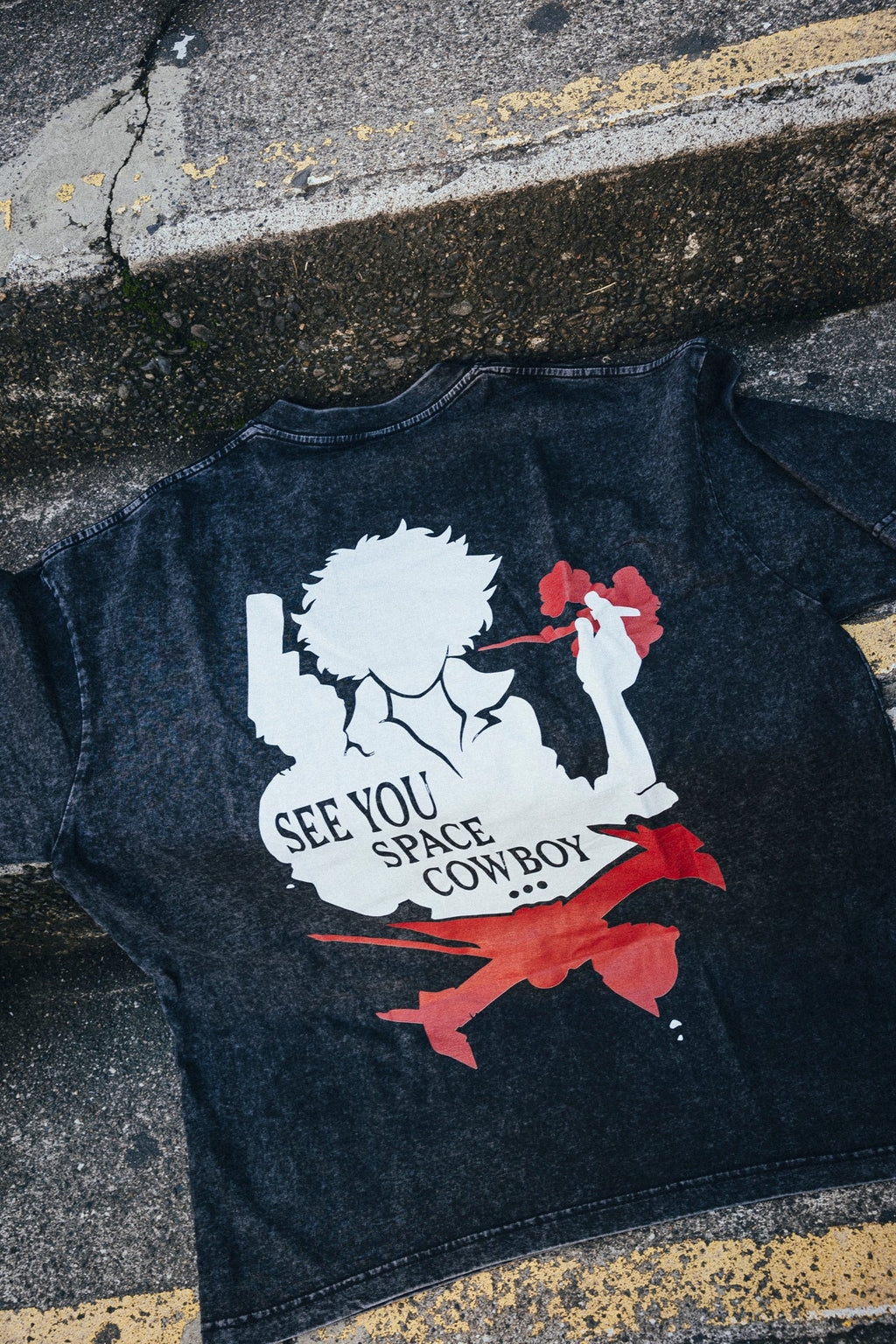 2-SIDED COWBOY BEPOP VINTAGE OVERSIZE T-SHİRT