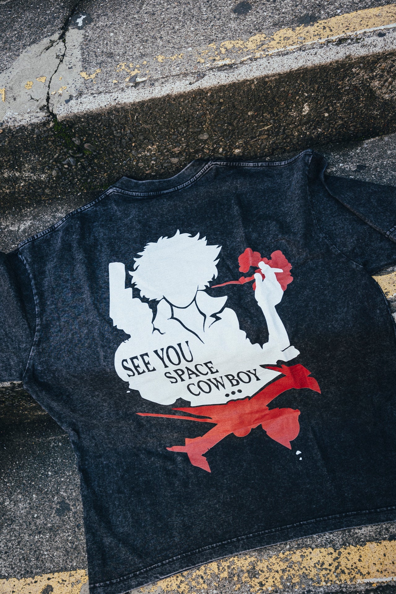 2-SIDED COWBOY BEPOP VINTAGE OVERSIZE T-SHİRT