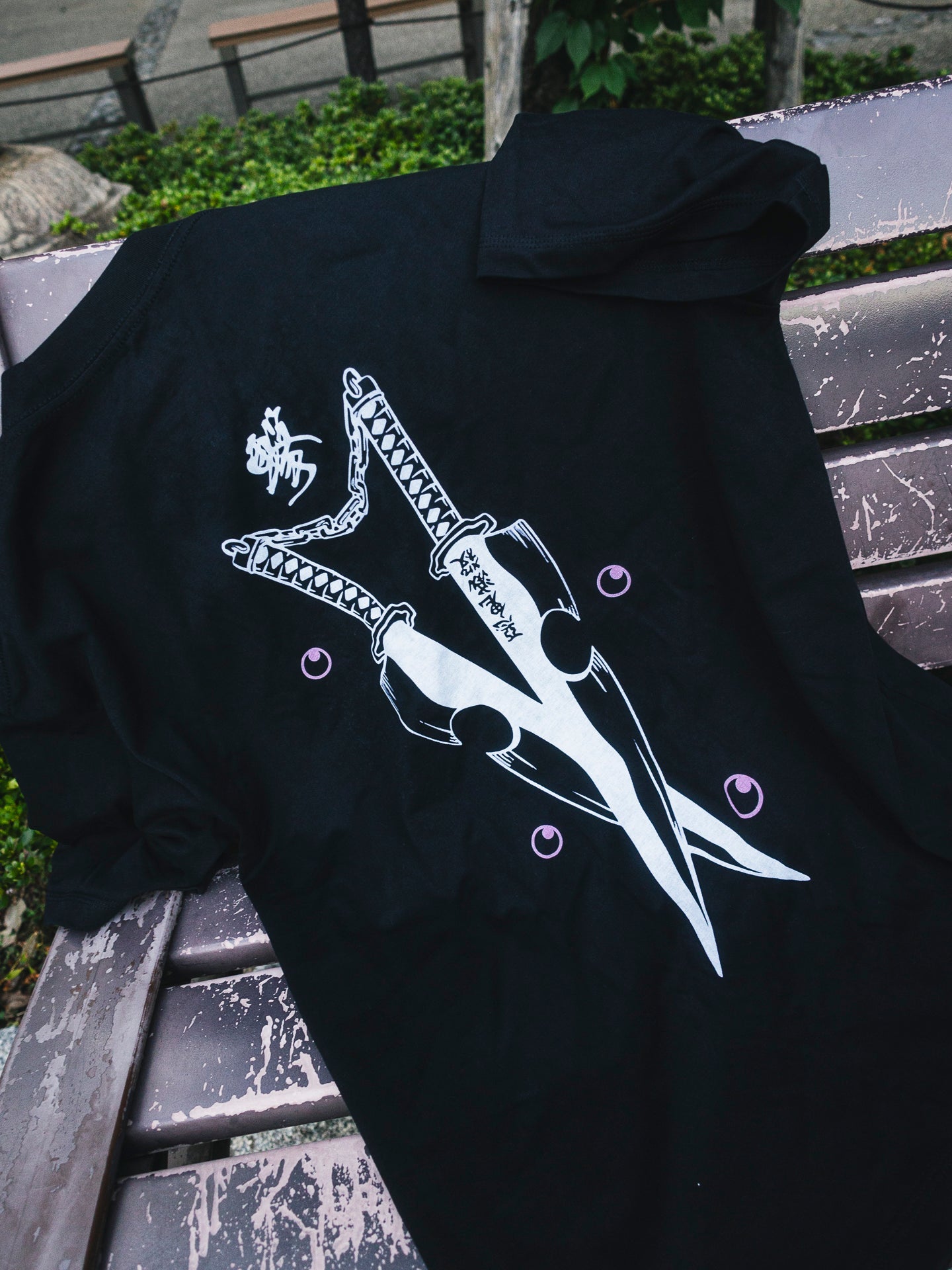 UZUI OVERSIZE T-SHİRT-BLEACH
