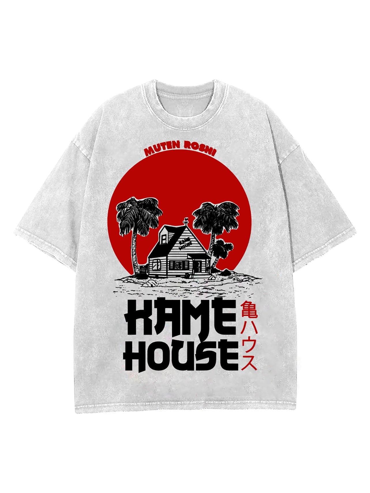 KAME HOUSE VINTAGE OVERSIZE T-SHİRT-DRAGON BALL
