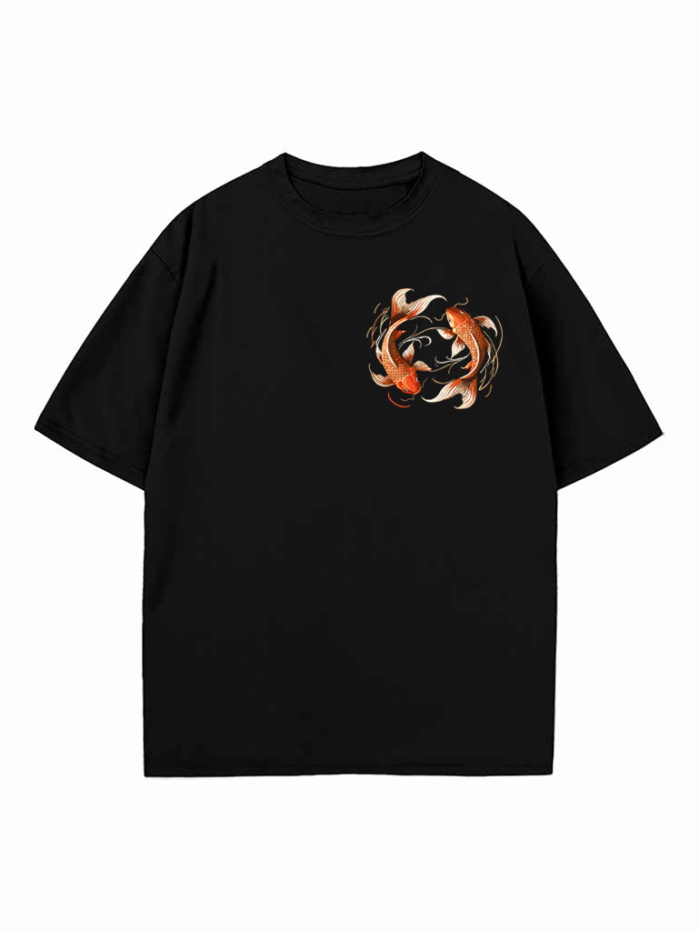 KOI FISH OVERSIZE T-SHİRT
