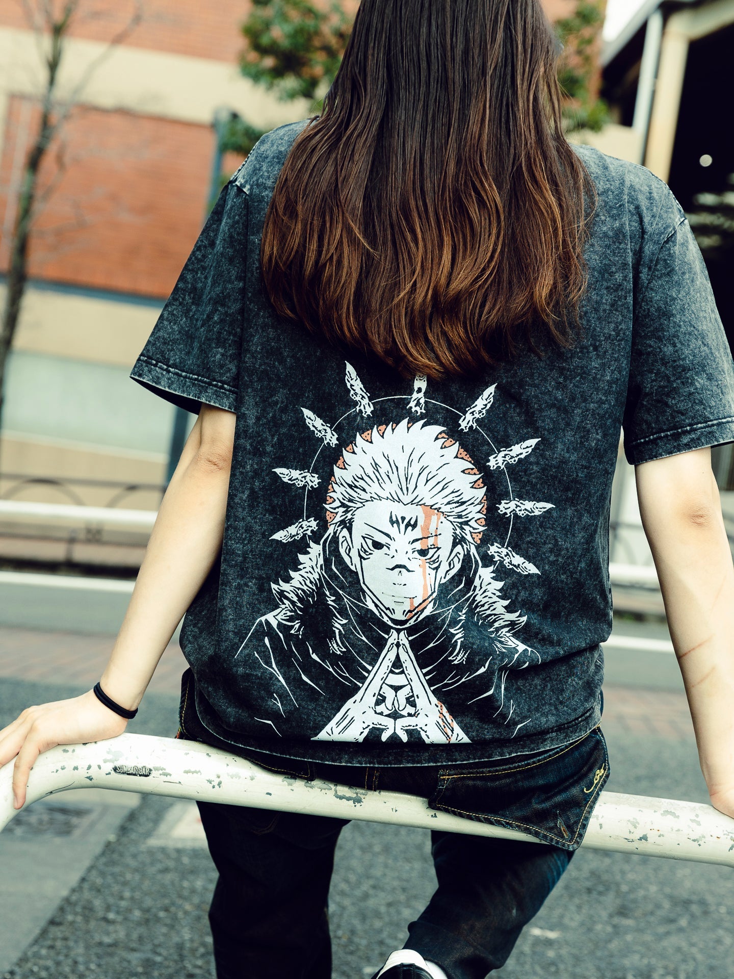 King Cursed 2-Sided Vintage T-SHİRT-JUJİTSU KAİSEN
