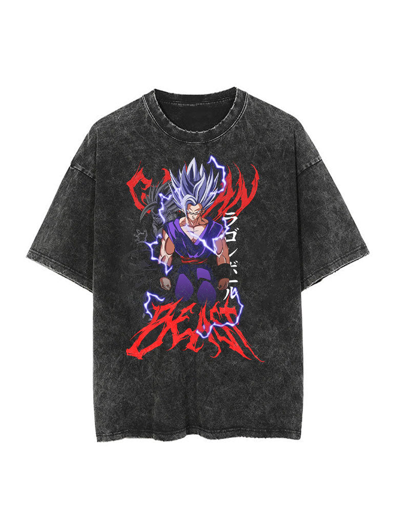 BEASTMODE VINTAGE T-SHİRT-DRAGON BALL