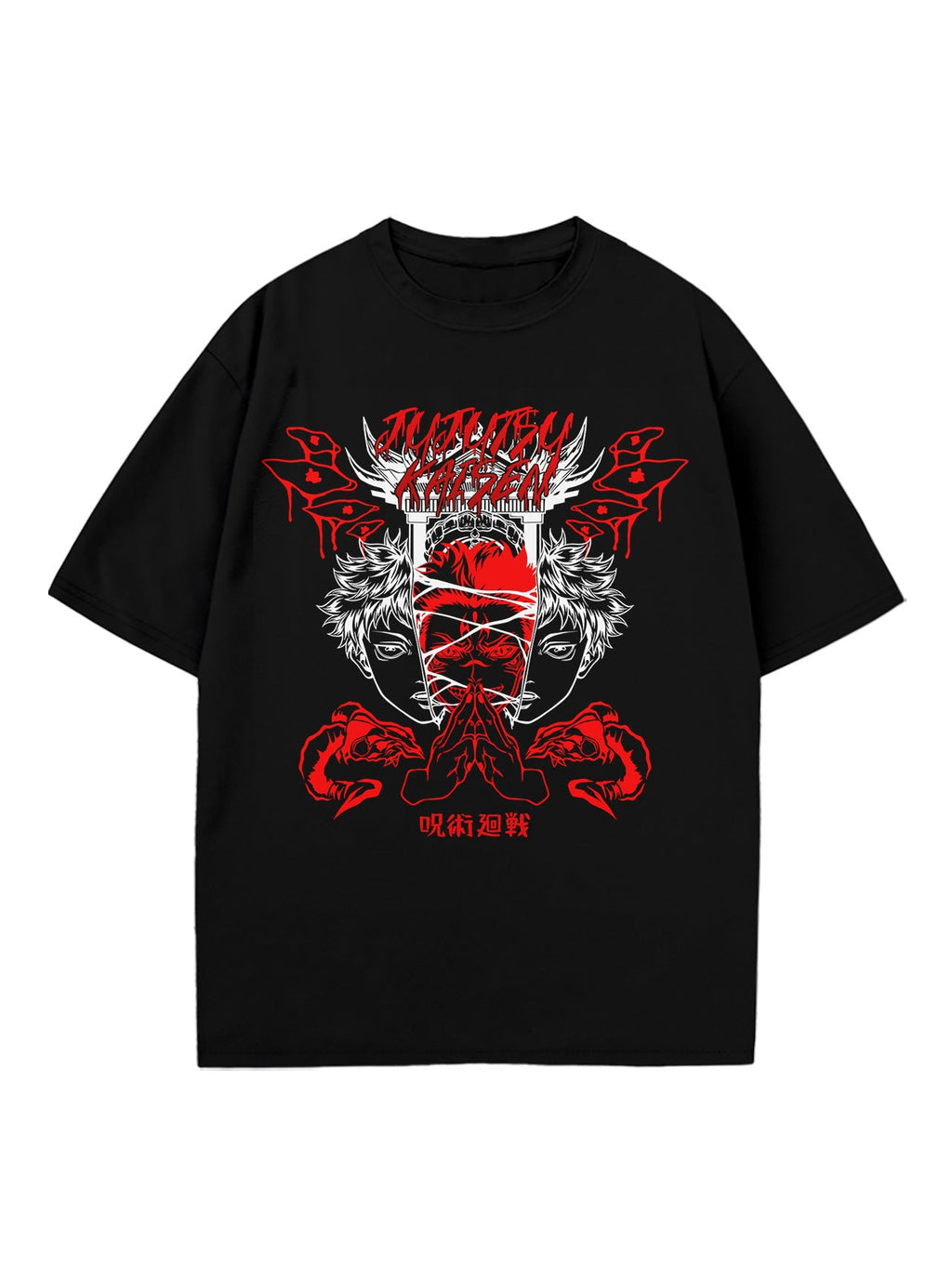 SUKUNA INCARNATION OVERSIZE T-SHİRT-JUJİTSU KAİSEN