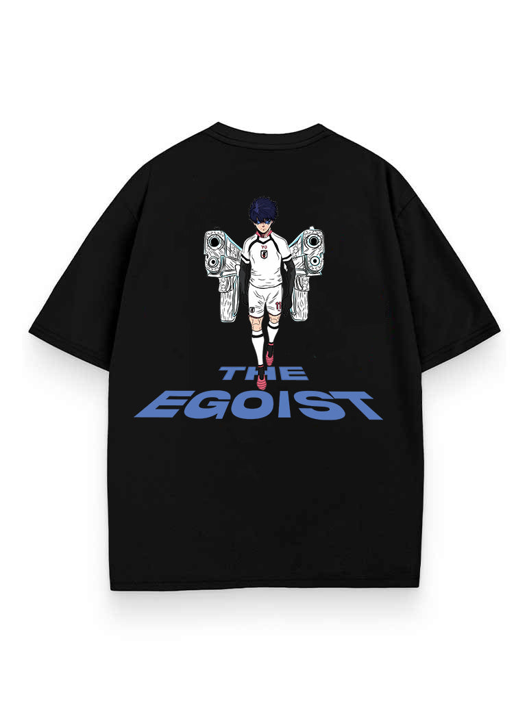 PROJECT EGOIST 2-SIDED OVERSIZE T-SHİRT-BLUE LOCK