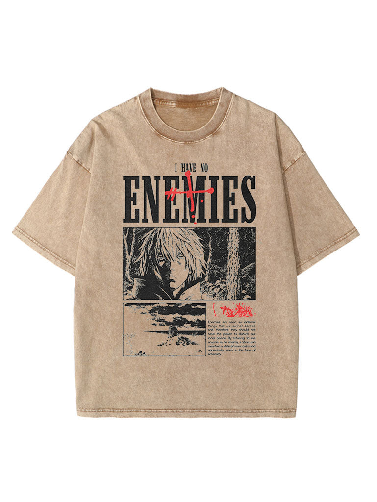 Thorfinn Enemies Vintage T-SHİRT-VİNLAND SAGA