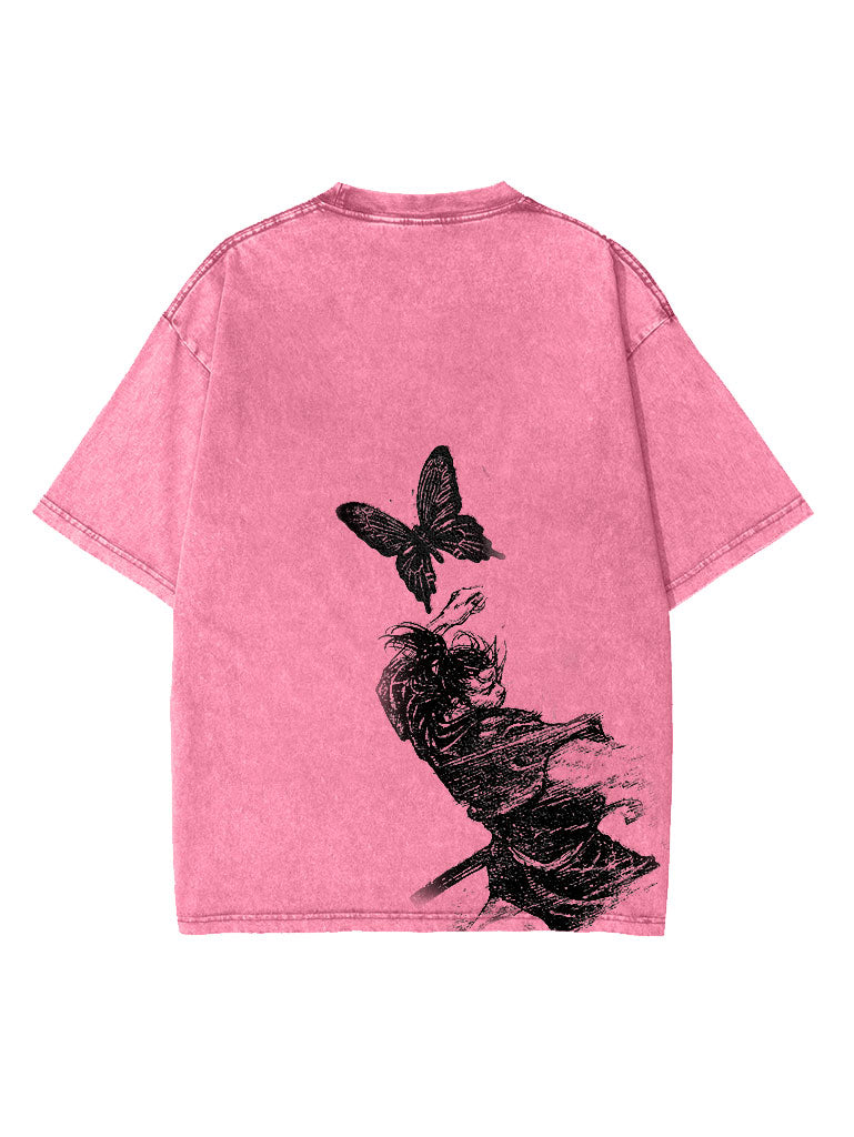Vagabond 2-Sided Vintage T-SHİRT-Musashİ